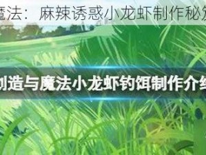 创造魔法：麻辣诱惑小龙虾制作秘笈分享