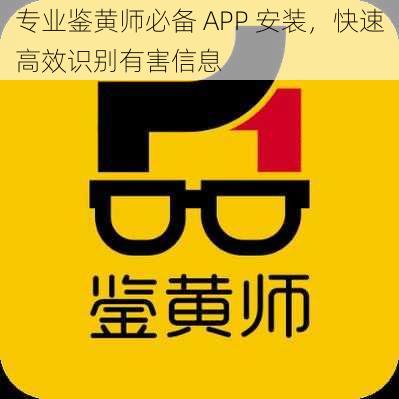 专业鉴黄师必备 APP 安装，快速高效识别有害信息