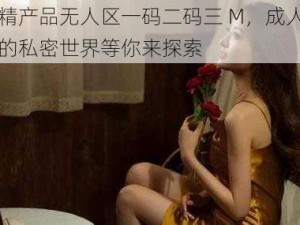 国精产品无人区一码二码三 M，成人用品的私密世界等你来探索