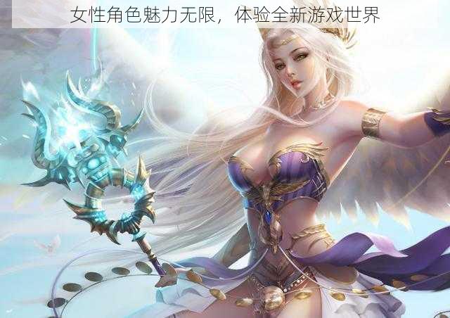 女性角色魅力无限，体验全新游戏世界