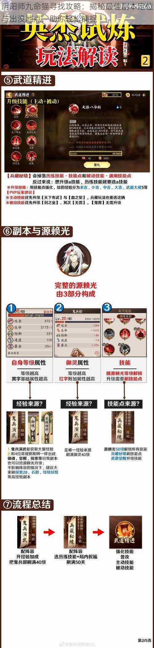 阴阳师九命猫寻找攻略：揭秘最佳副本定位与出没地点，助你轻松捕捉